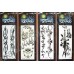 Временные татуировки в ассортименте Waterproof body tattoo stickers